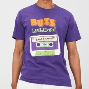 Uniqlo Purple Buzz Lightyear Kids T-Shirt